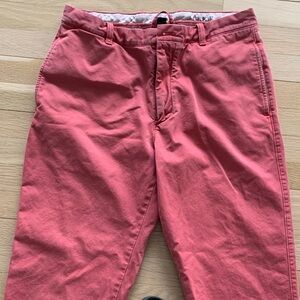 Vintage Men’s J. Crew Chinos! Cool salmon color for spring! Size: 34 x 32